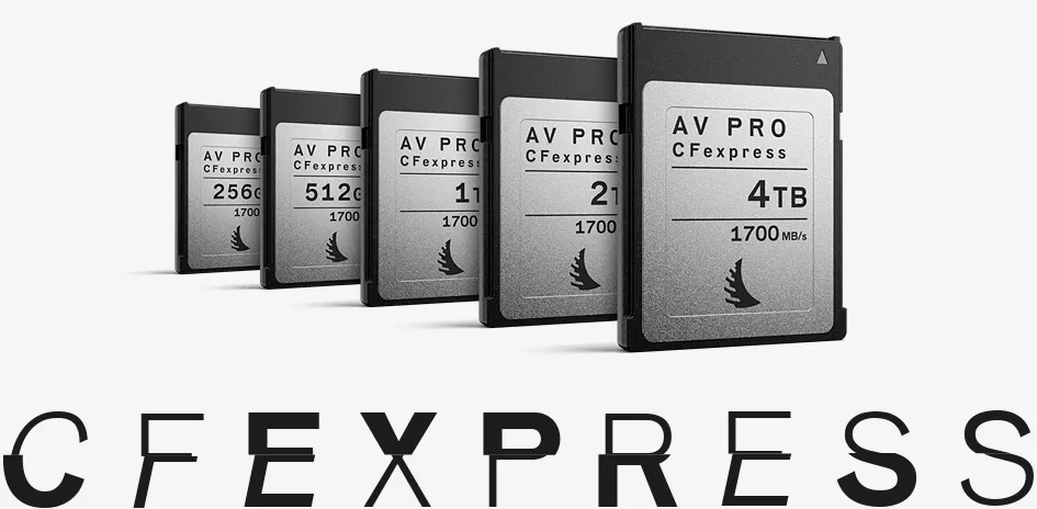 Karty pamięci Angelbird AV Pro CFexpress 2.0 Type B 256GB (1700 MB/s) Match Pack dla Nikon Z6, Z